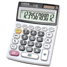Manufacturer 12 Digits Big Plastic Keys Dual Power Calculator 112 Steps Office Check & Correct Calculator